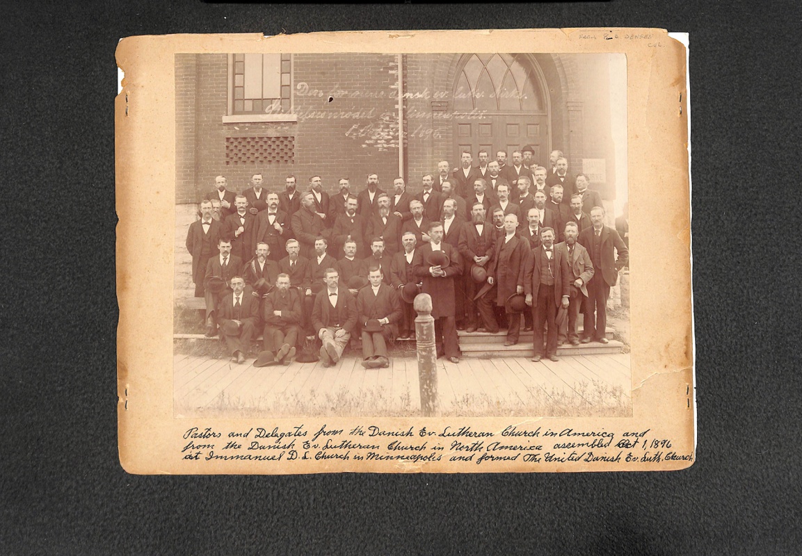 Foundation of the United Danish Evangelical Lutheran Church from the DELC-A and the DELC-NA