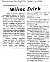 Evink, Wilma obit.jpg