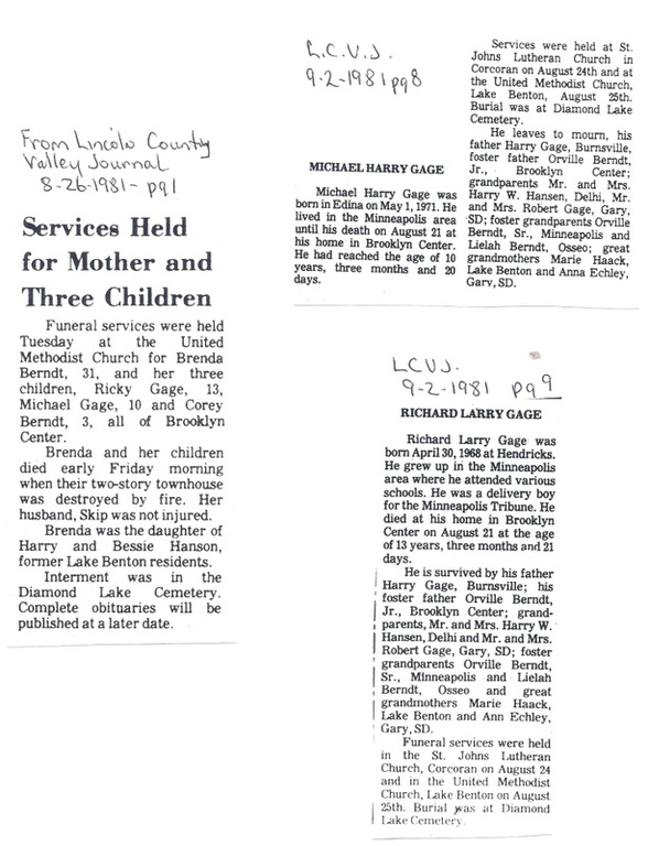 Gage, Richard & Michael obits..jpg