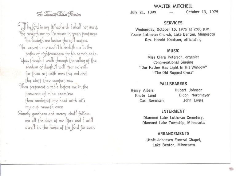 Mitchell, Walter Funeral Brochure -inside.jpg
