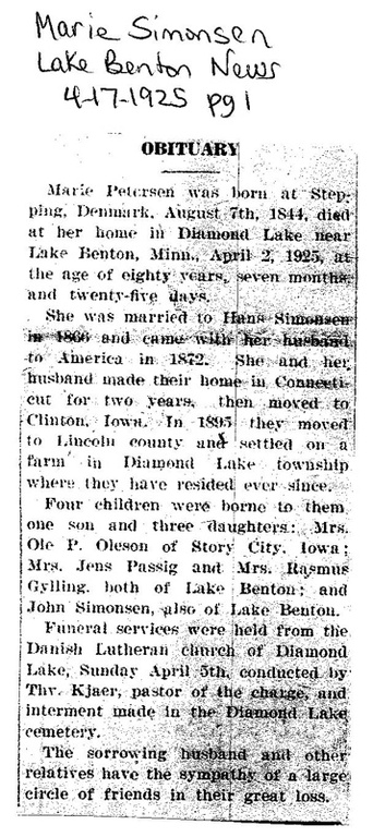 Petersen, Marie obit 001.jpg