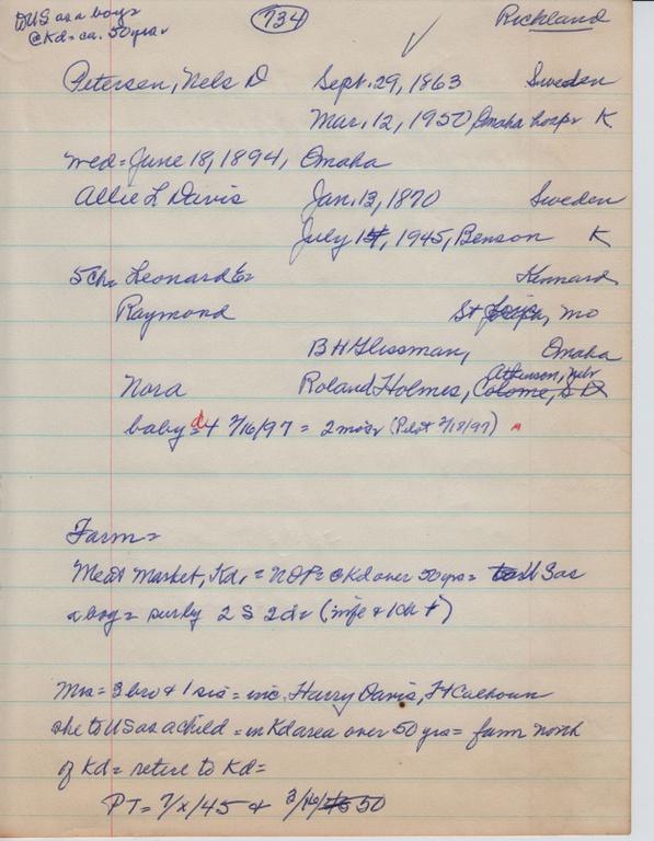 Petersen, Nels D. - 734