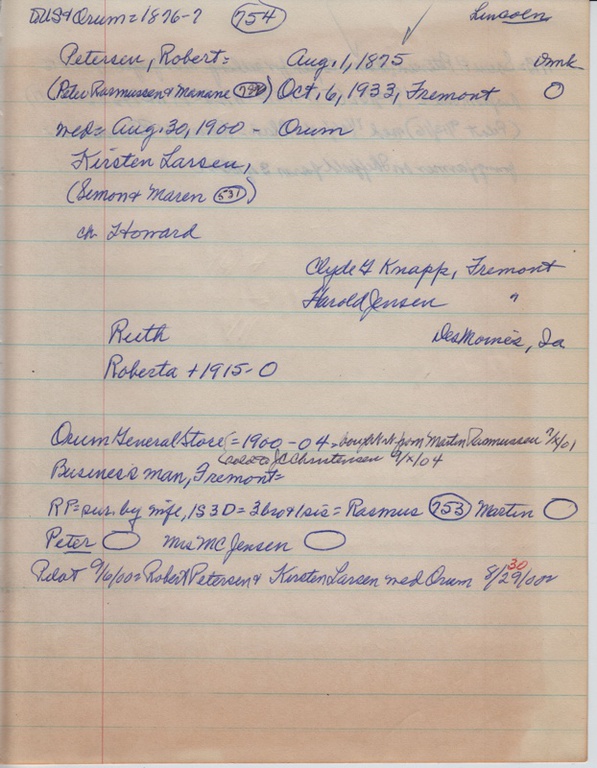 Petersen, Robert - 754