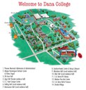 Dana College Campus Map