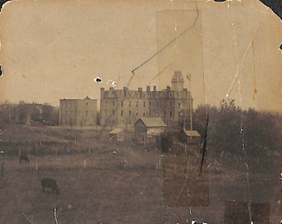 Early photo of Old Main