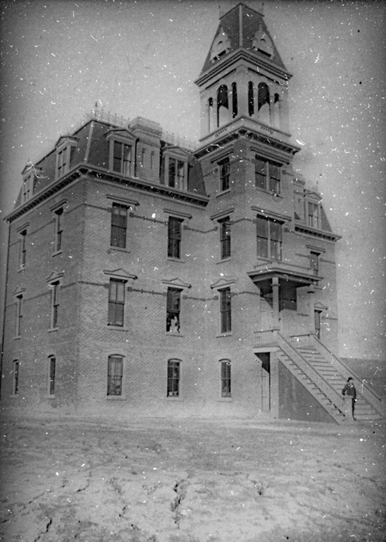 slide (063) First building on College Campus, Blair, NE built in 1886.jpg