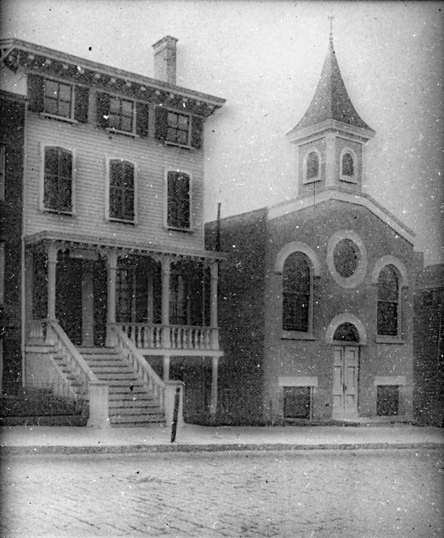 slide (085) Salem Church and Immigrant Home. Brooklyn NY (sold to city in 1940).jpg