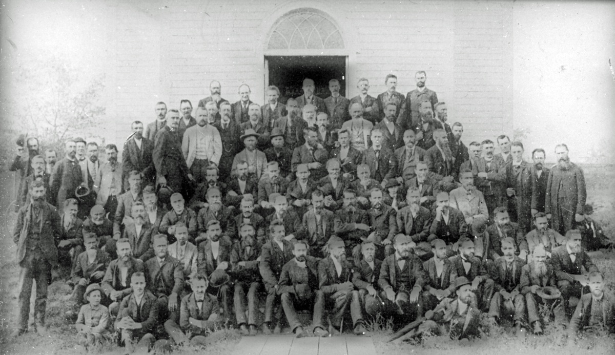 slide (111) Danish Church Convention 1892 at Waupaca, WI.jpg