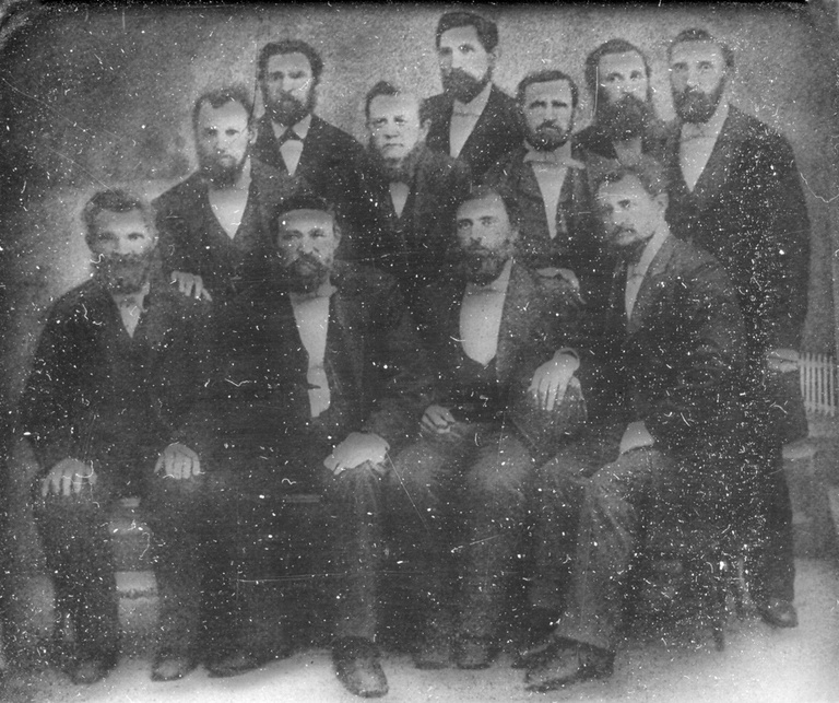 slide (121) Group of Pioneer Danish-Am. Lutheran Pastors c.1880.jpg