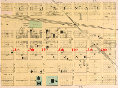 Blair center 1908 Blair center 1908