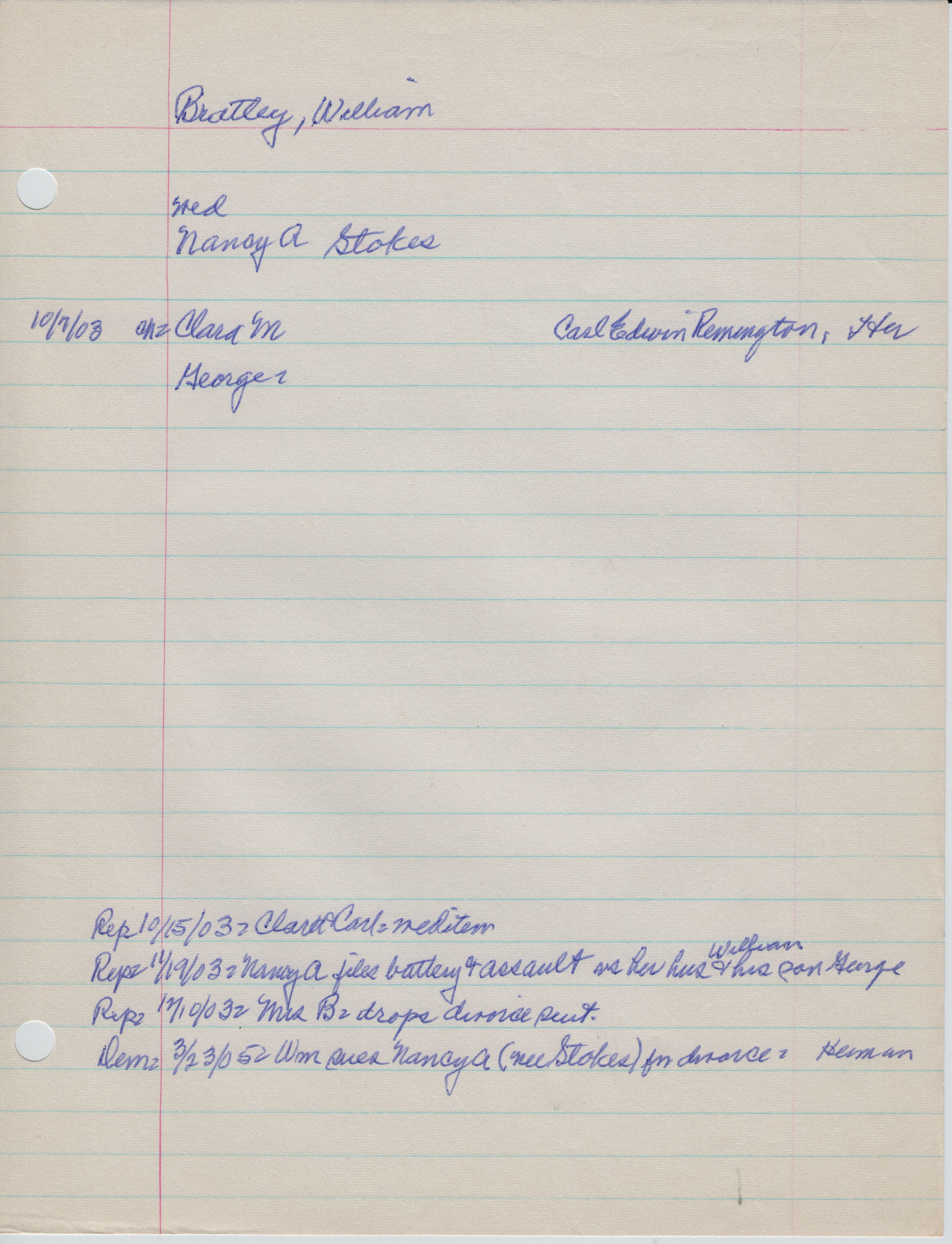 Bratley, William