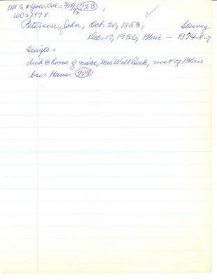 Petersen, John - 723