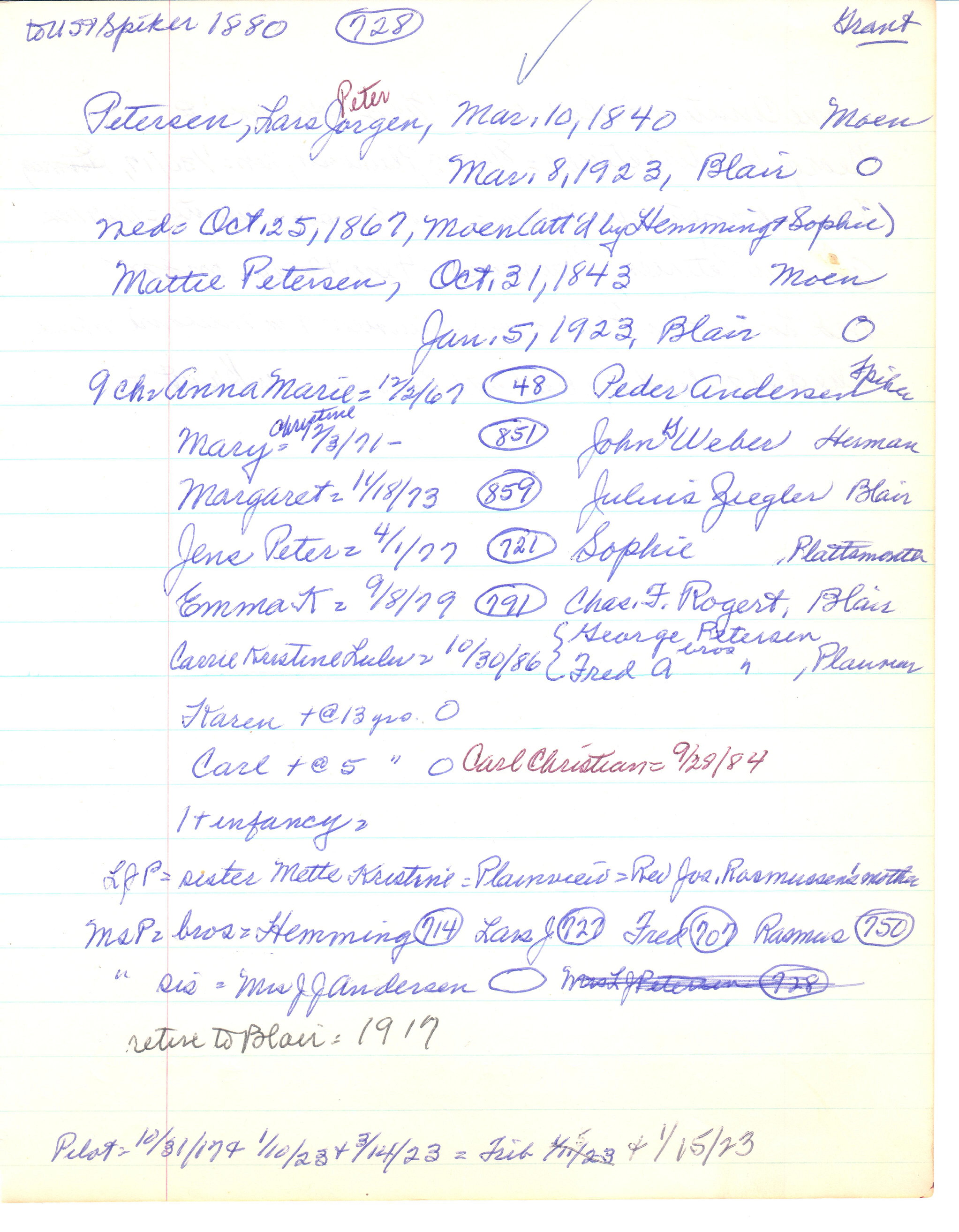 Petersen, Lars Peter Jorgen - 728