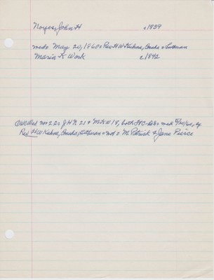 Noyes, John H