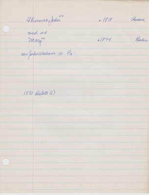 Thomas, John