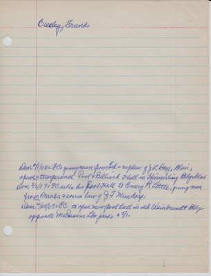 Creeley, Frank