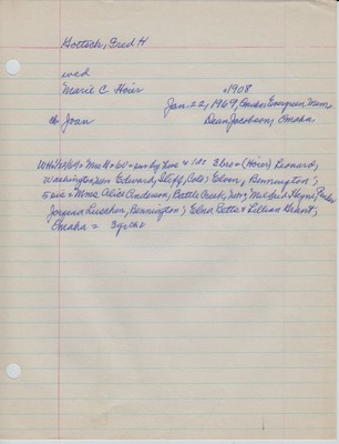 Gottsch, Fred H