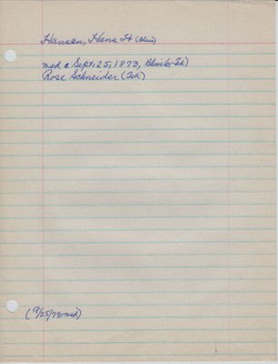 Hansen, Hans H