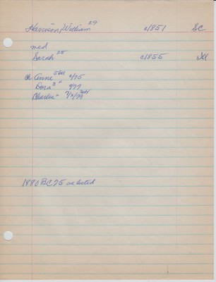 Harrison, William