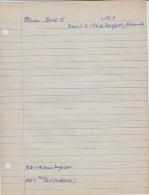 Meier, Earl L