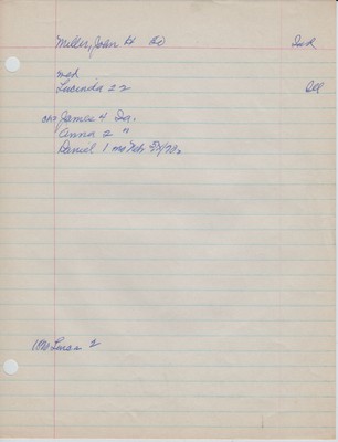 Miller, John H