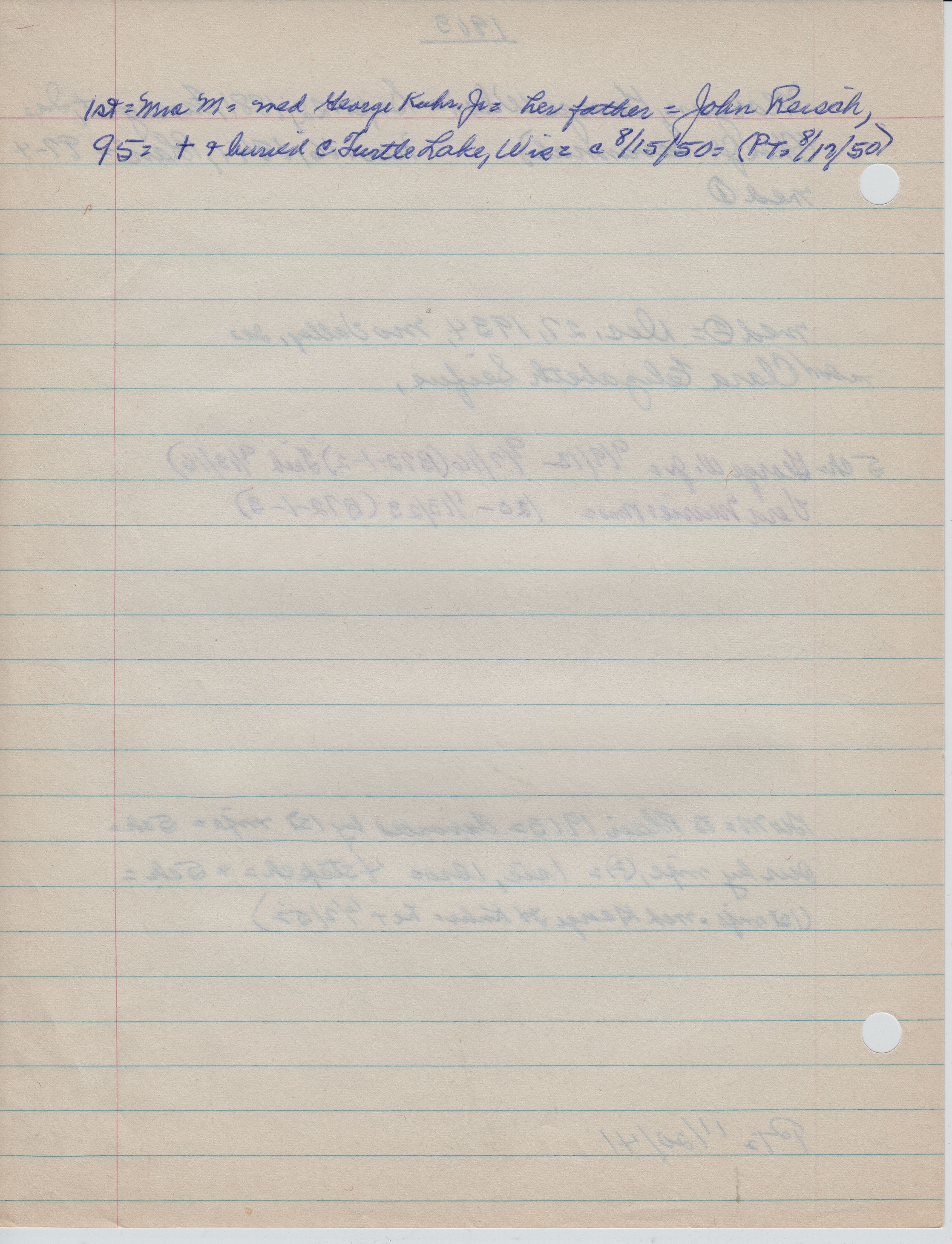 Morgan, George Wilson