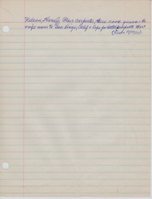 Nelson, Hans J