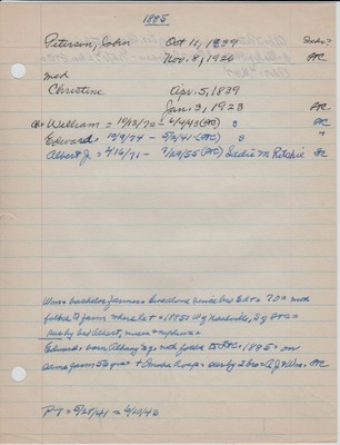 Peterson, John
