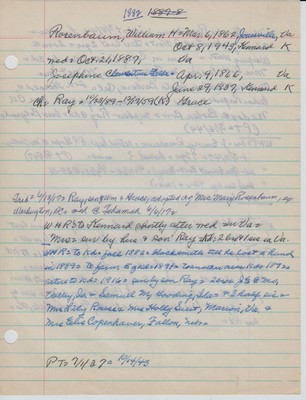 Rosenbaum, William H