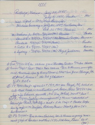 Rutledge, William