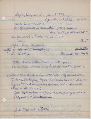 Sager, Burgess S