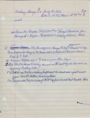 Willsey, George R