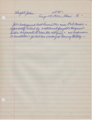 Wright, John